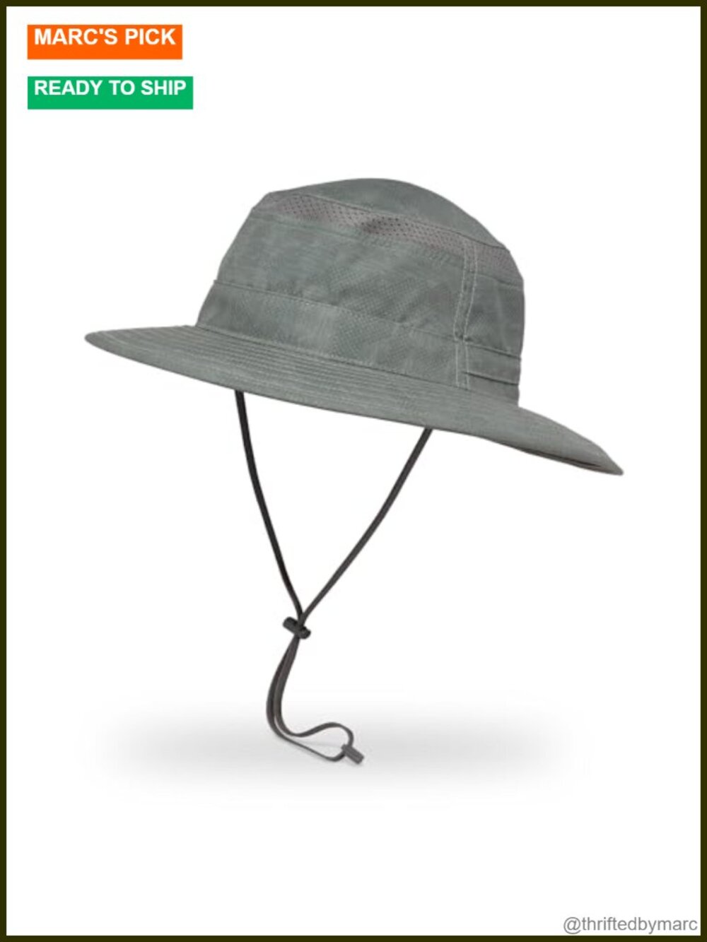 UPF 50+ Wide Brim Sun Hat Crushable Adjustable Floats Outdoor